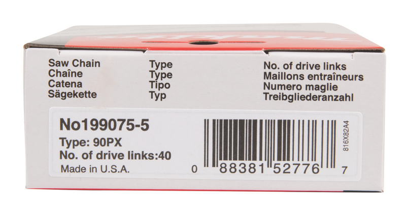 SÅGKEDJA 3/8T 1,1MM 25CM