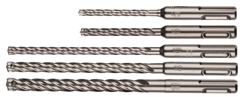 BETONGBORR SDS+ 5-PACK 4SKÄR STRL 5,6,8,10MM