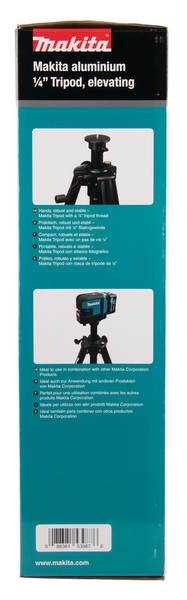 Kolmijalka Makita lasereille 1/4 kierre 40-115cm