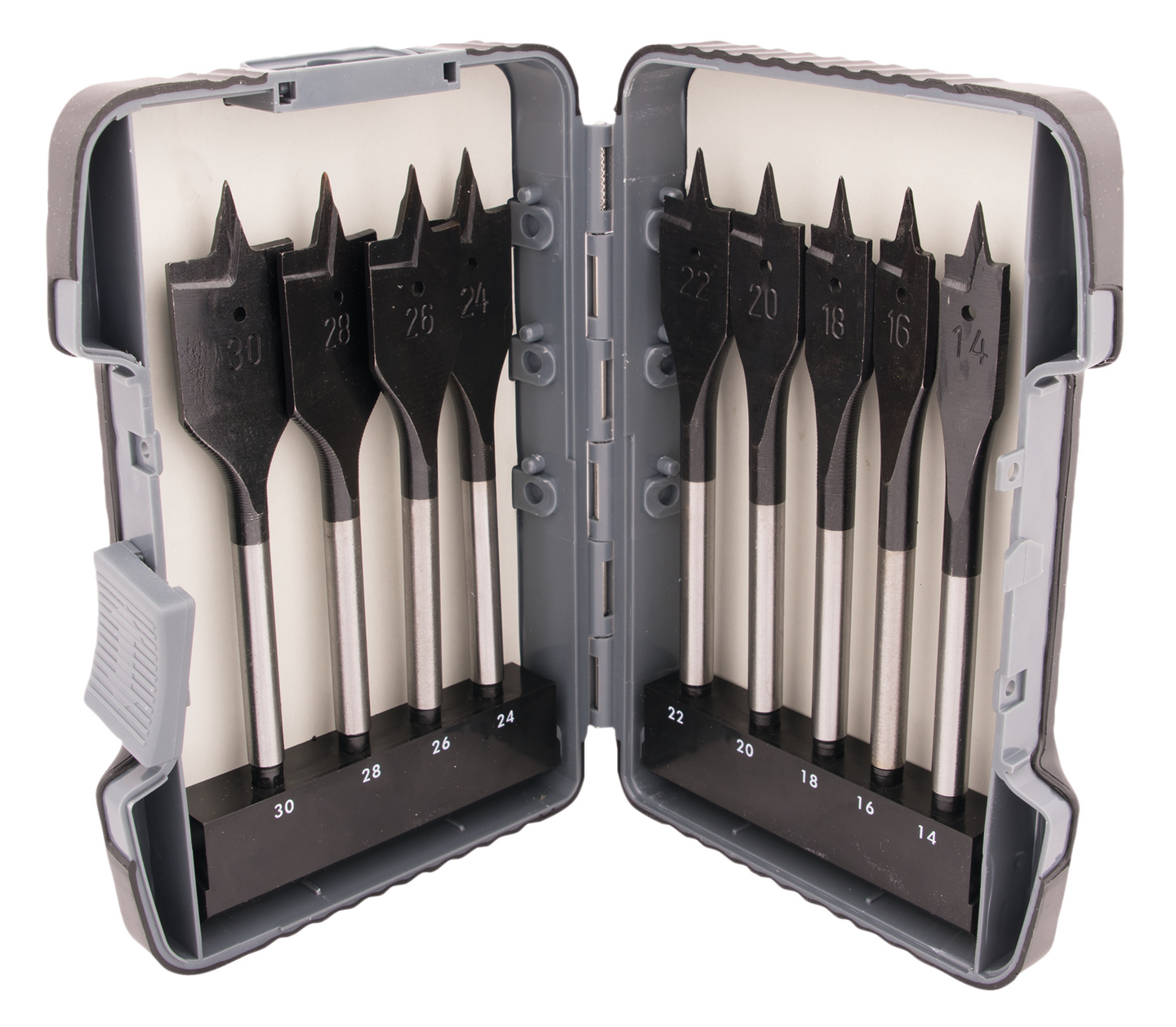 FLATBORRSET 9 DELAR 6-30MM