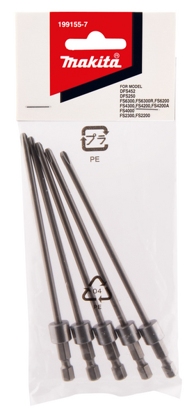 BITS TILL AUTOMATDEL 130MM 5-PACK