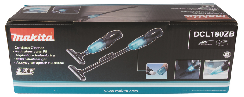 Akkuimuri Makita DCL180ZB 18V runko