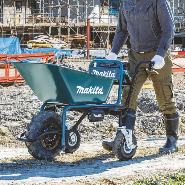 SKOTTKÄRRA MAKITA BL 2-HAST 18V, SOLO BL ?130KG 1,5-3,5KM/H