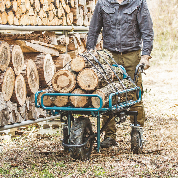 SKOTTKÄRRA MAKITA BL 2-HAST 18V, SOLO BL ?130KG 1,5-3,5KM/H