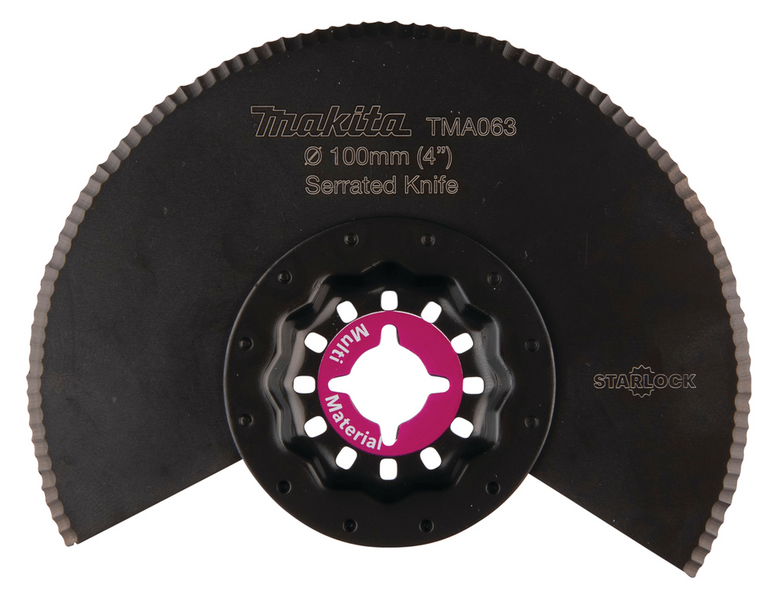 Veitsiterä Makita segmentti 100mm BIM pehmeät materiaalit
