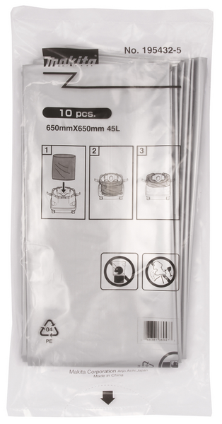 DAMMSUGARPÅSAR MAKITA 10ST