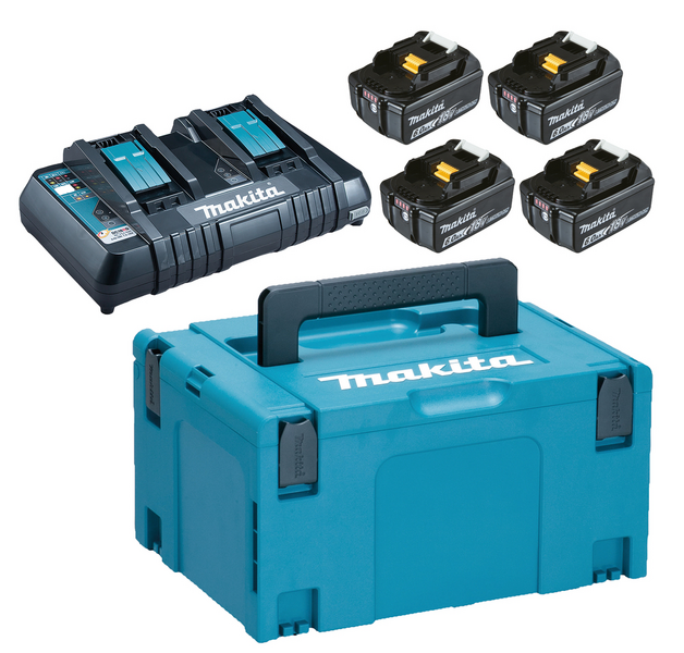 BATTERIPACK MAKITA 4XBL1860B DC18RD, MAKPAC 18V