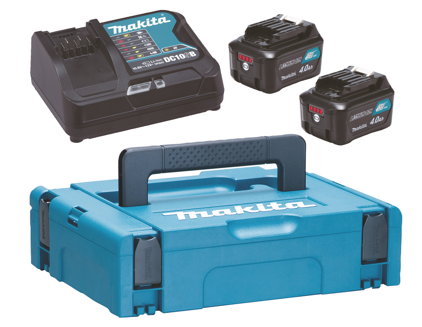 POWERPACK MAKITA 2XBL1041B DC10SB, MAKPAC