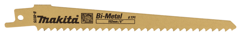Puukkosahanterä Makita BiM 150x1,25mm puu/naulat 2kpl