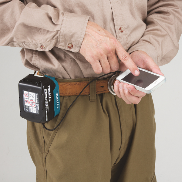 BATTERIADAPTER ADP05 18V LADDA MOBIL MED ETT BATTERI