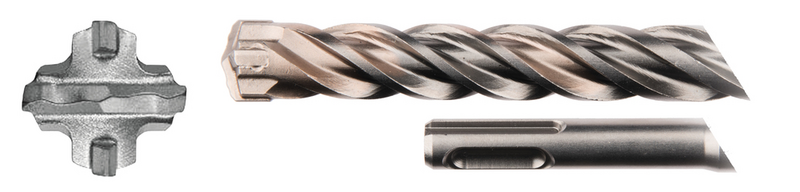 BORR MAKITA NEMESIS2 SDS-PLUS 4-SKÄR, 18X400/450MM