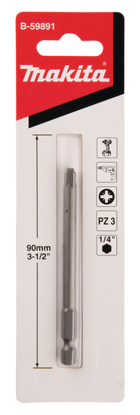 SKRUVMEJSEL PZ3 90MM 1ST
