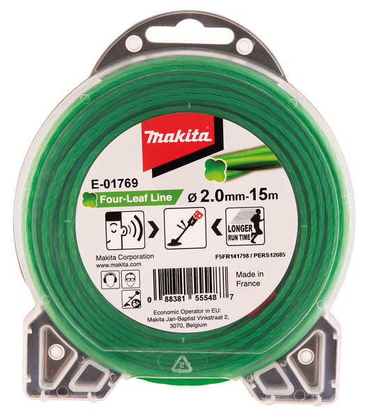 TRIMMERTRÅD FYRKLÖVER 2,0MMX15M