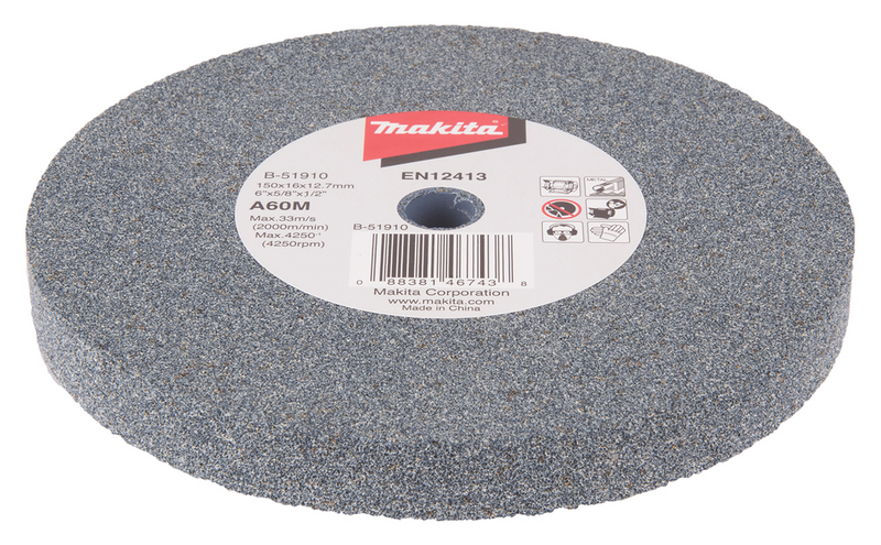 Hiomakoneen laikka Makita 150x16x12,7mm A60M keskikarkea