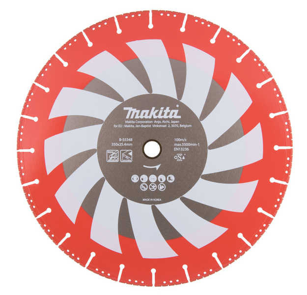 Timanttikatkaisulaikka Makita 350mm Rescue