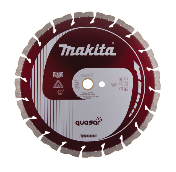 Timanttilaikka Makita Quasar Stealth 300x25,4mm segmenttikorkeus 12mm