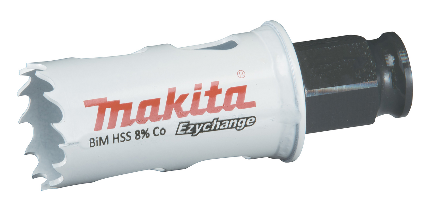 Reikäsahanterä Makita Ezychange BIM 8% koboltti 25mm
