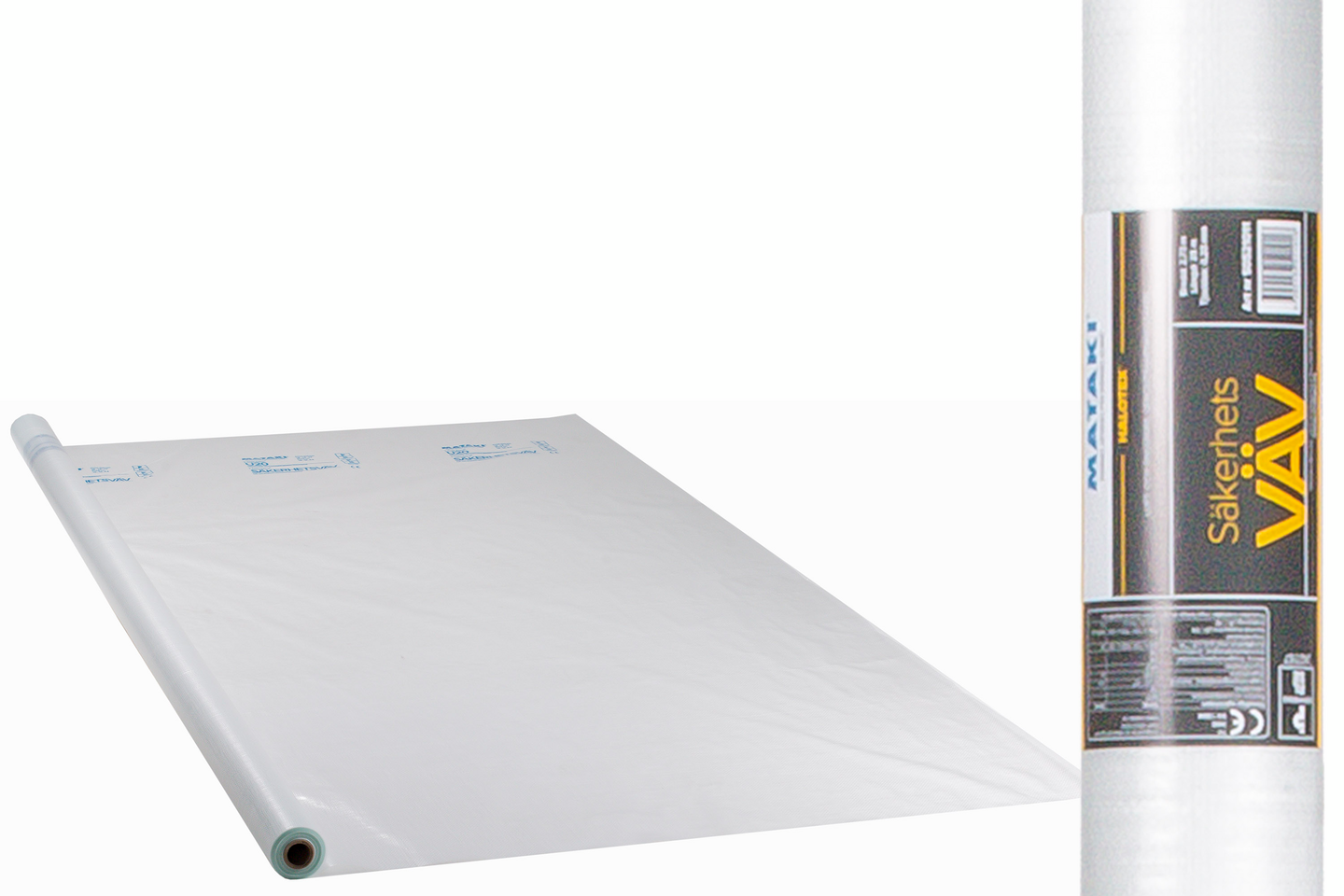 SÄKERHETSVÄV ÅB 2,73X25M 0,2MM HALOTEX LUFT-ÅNGSPÄRR