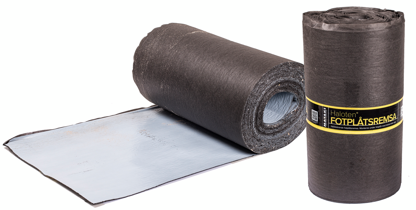 FOTPLÅTSREMSA HALOTEN 25X0,33M HELKLISTRANDE