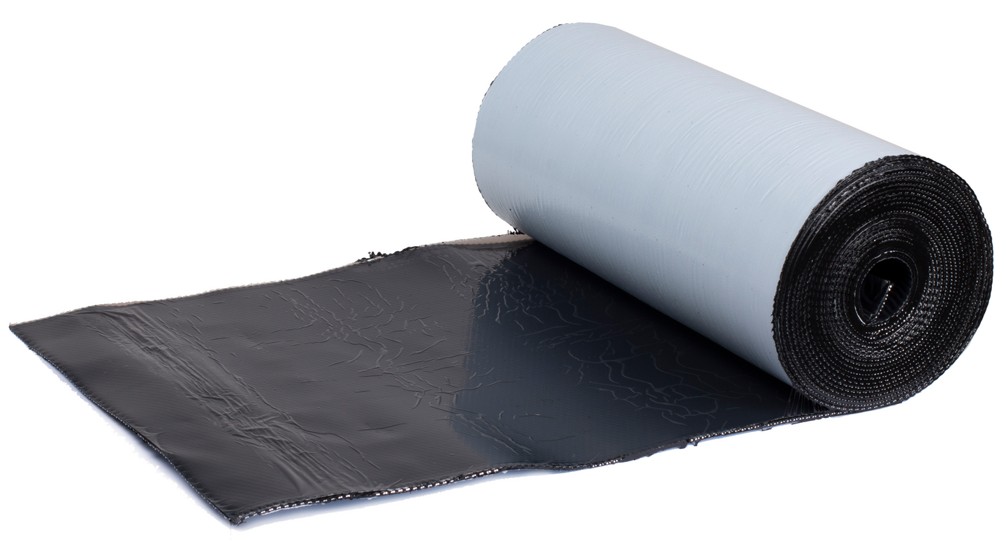 TÄTNING RUBBERSTEEL SVART 0,28X5M