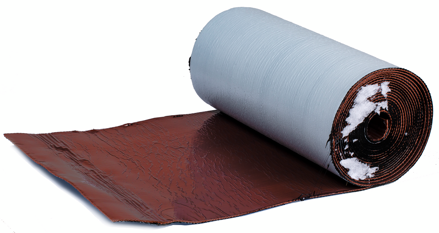 TÄTNING RUBBERSTEEL T-RÖD 0,28X5M