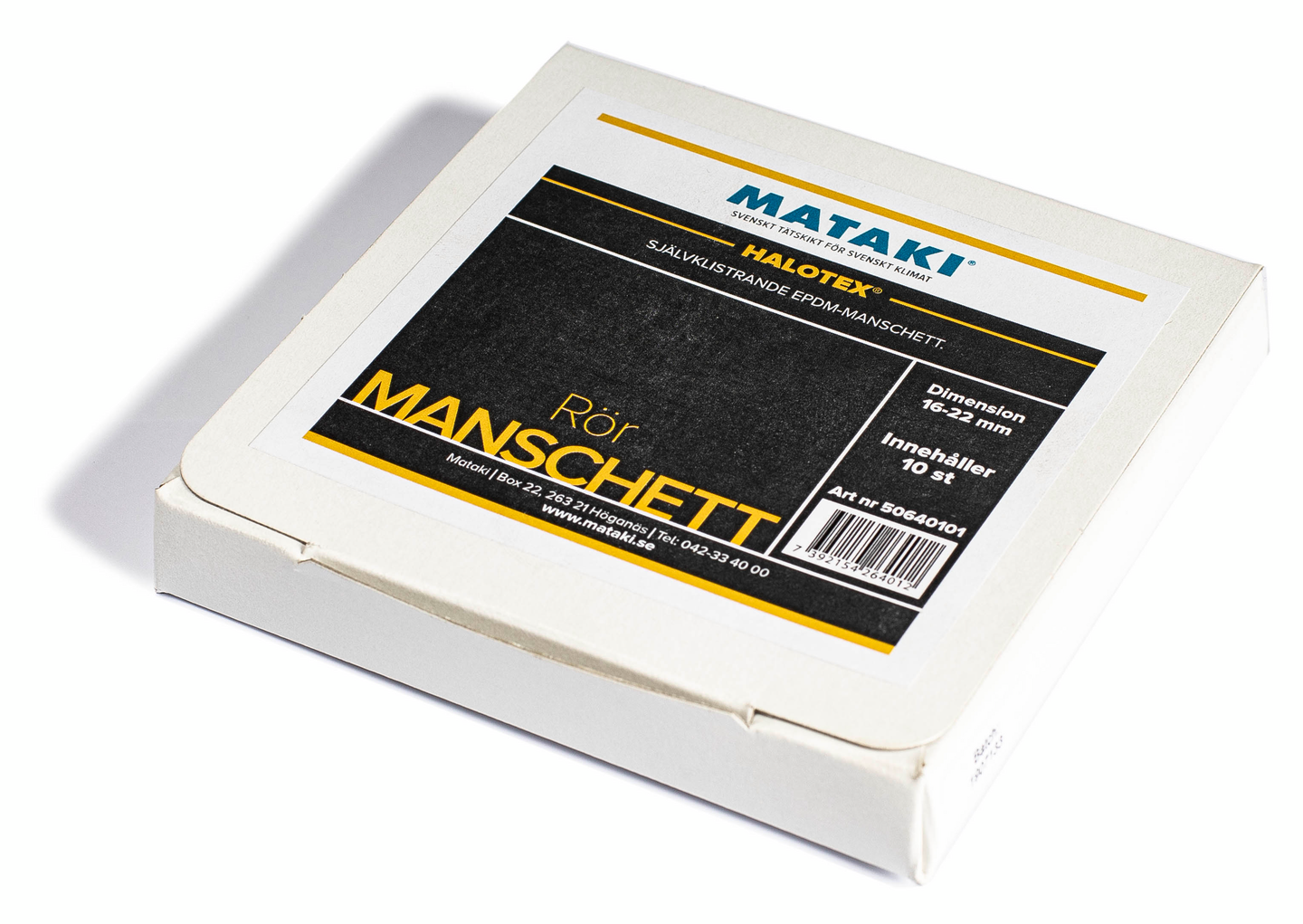 RÖRMANSCHETT MATAKI HALOTEX D16-22MM