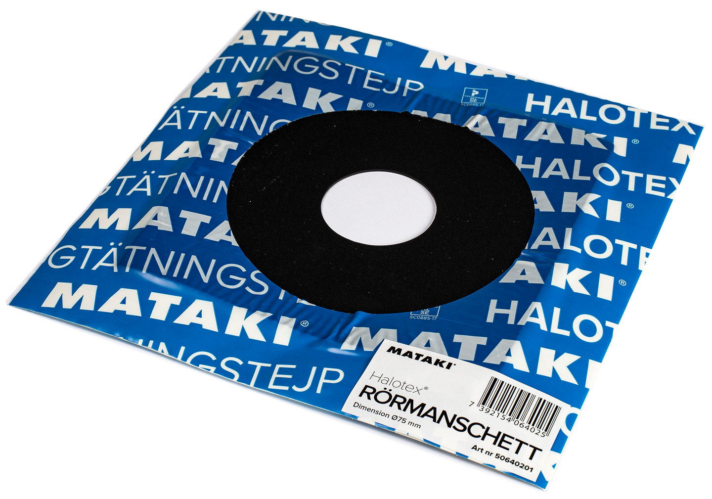RÖRMANSCHETT MATAKI HALOTEX D75MM