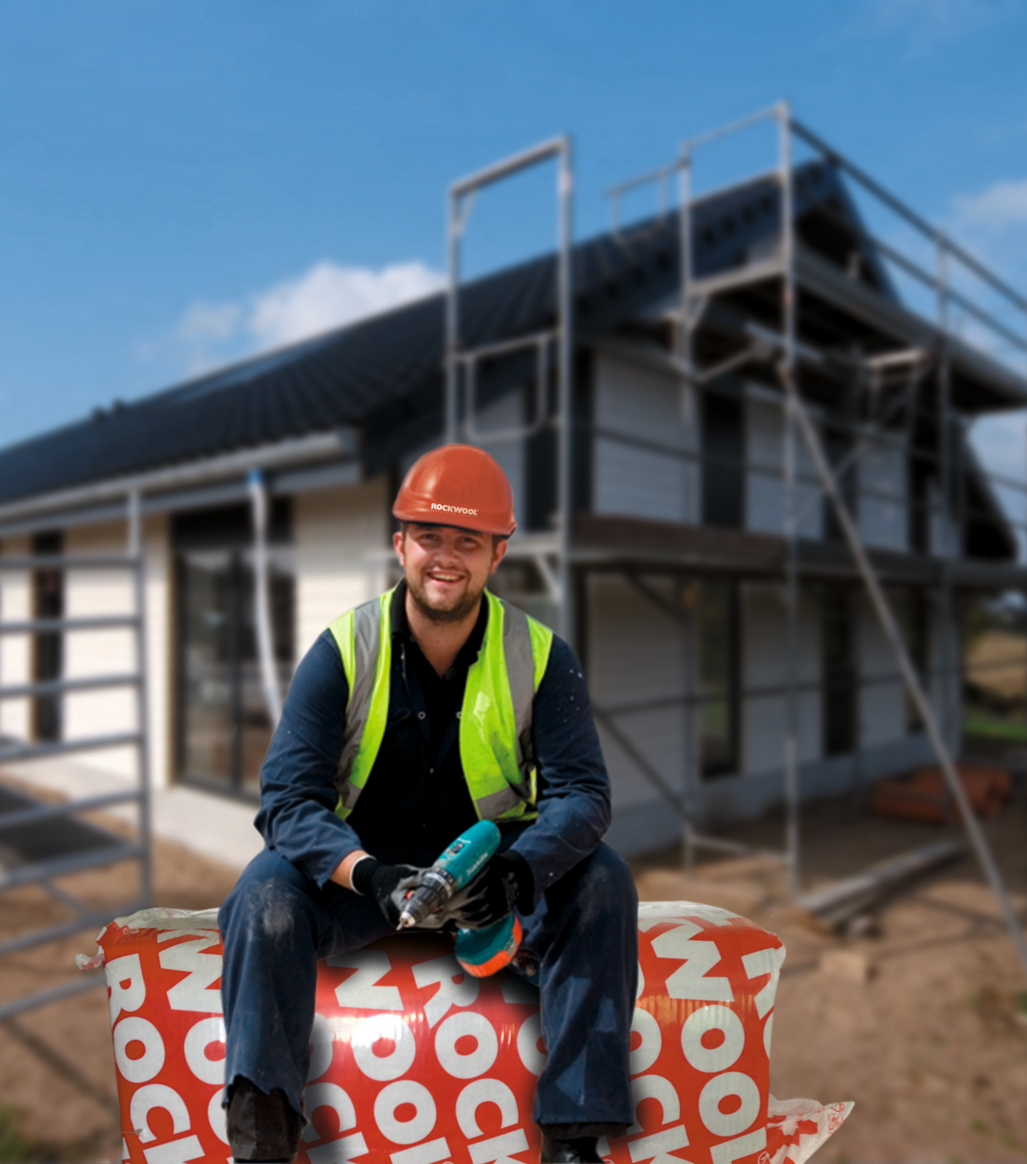 GOLVSKIVA 1200X555X45 SUBFLOOR 6,66M²/PKT    ROCKWOOL