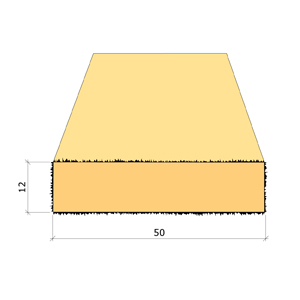 LÄKT G4-2 GRAN 12X50 3,6M