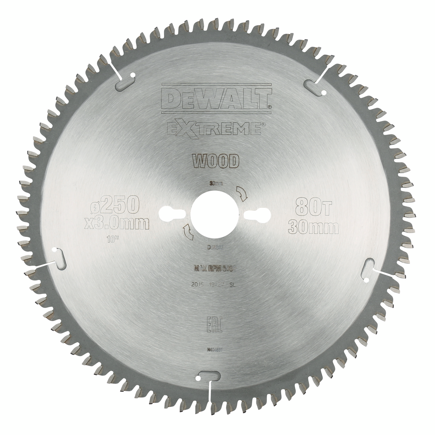 SÅGKLINGA DEWALT TCG S40 250X30X80T, 250X30X80T TCG-5G FIN FINISH/A