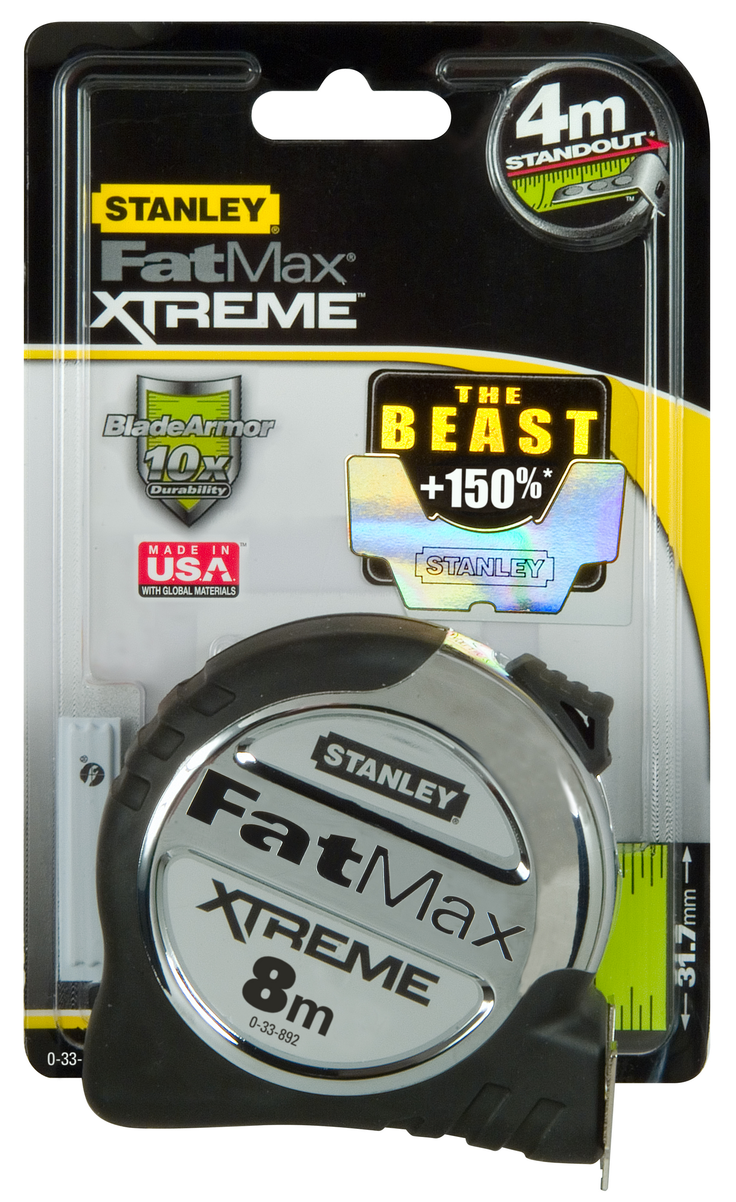 Rullamitta STANLEY 0-33-892 Fatmax Xtreme 8mx32mm