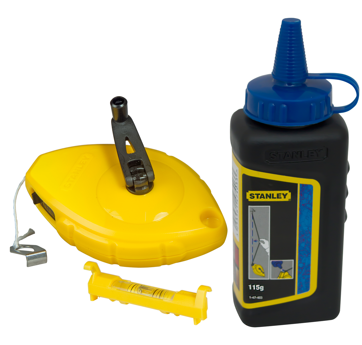 SNÖRSLÅ STANLEY 0-47-443 MED KRITA 30M