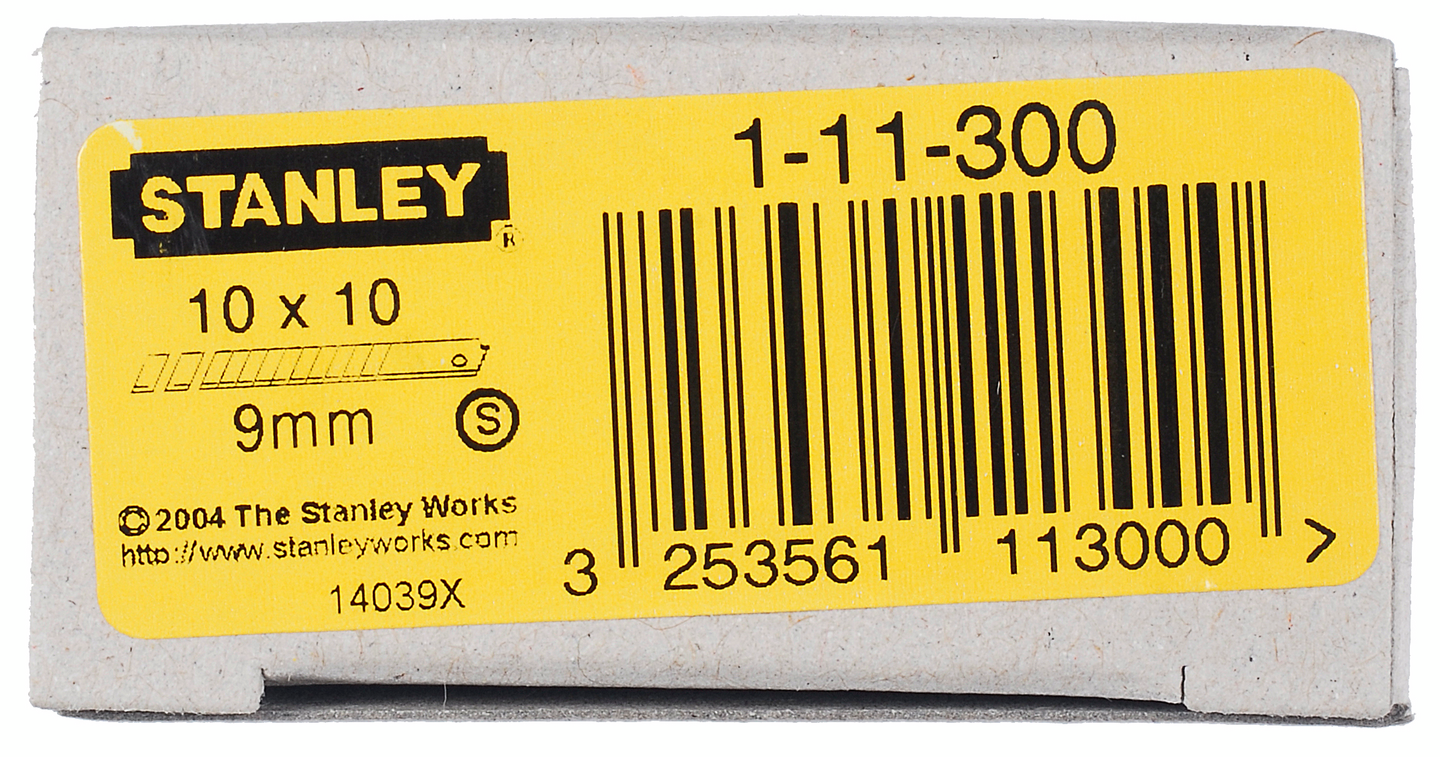 BRYTBLAD 1-11-300 BOX 9MM STANLEY