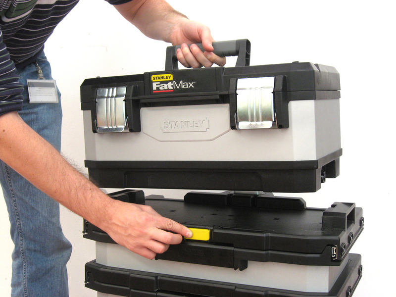 VERKSTADSVAGN STANLEY FATMAX 1-95-622, GALVANISERAD METALL/PLAST