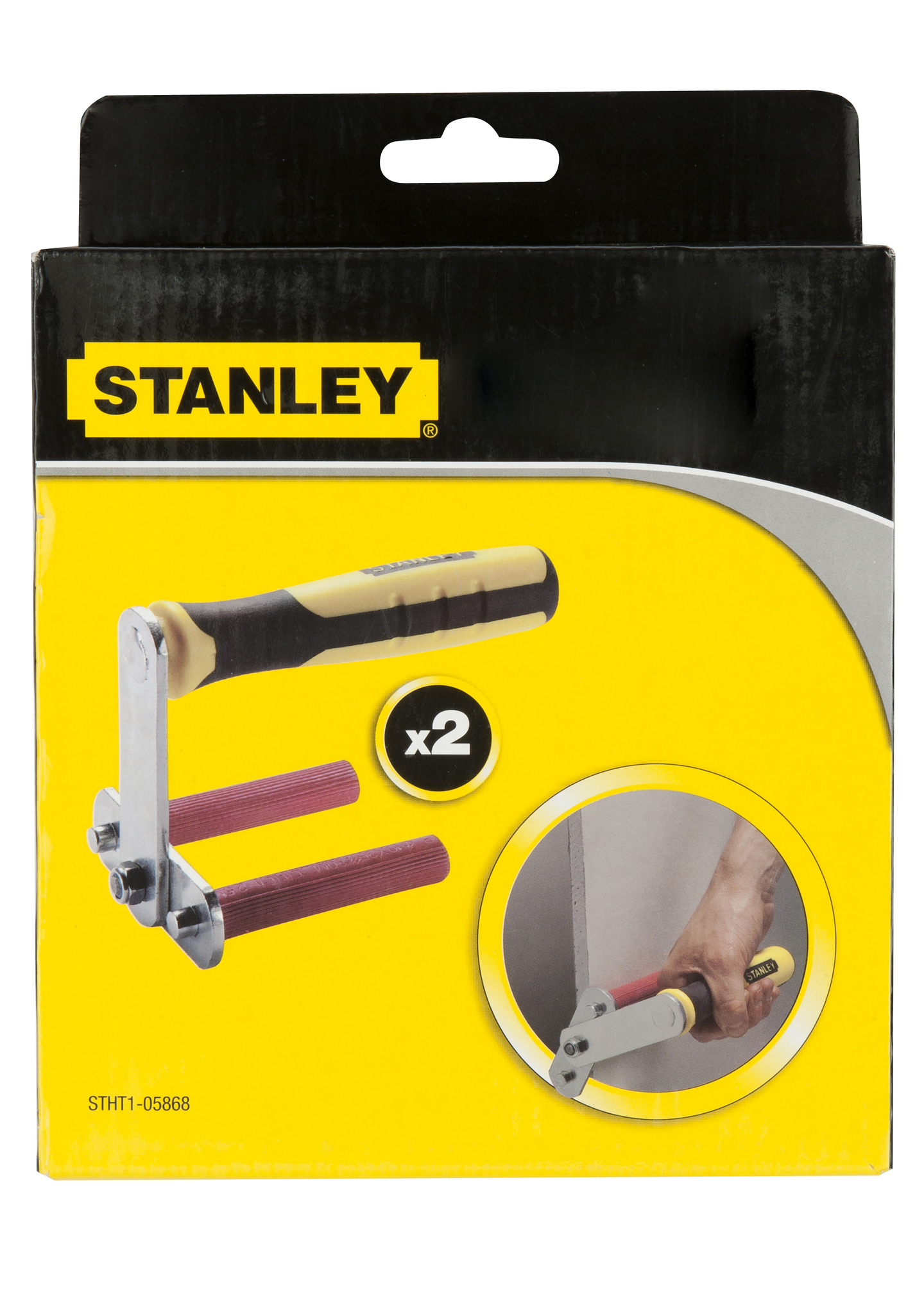 BÄRHANDTAG STANLEY STHT1-05868 FÖR VÄGGSKIVA