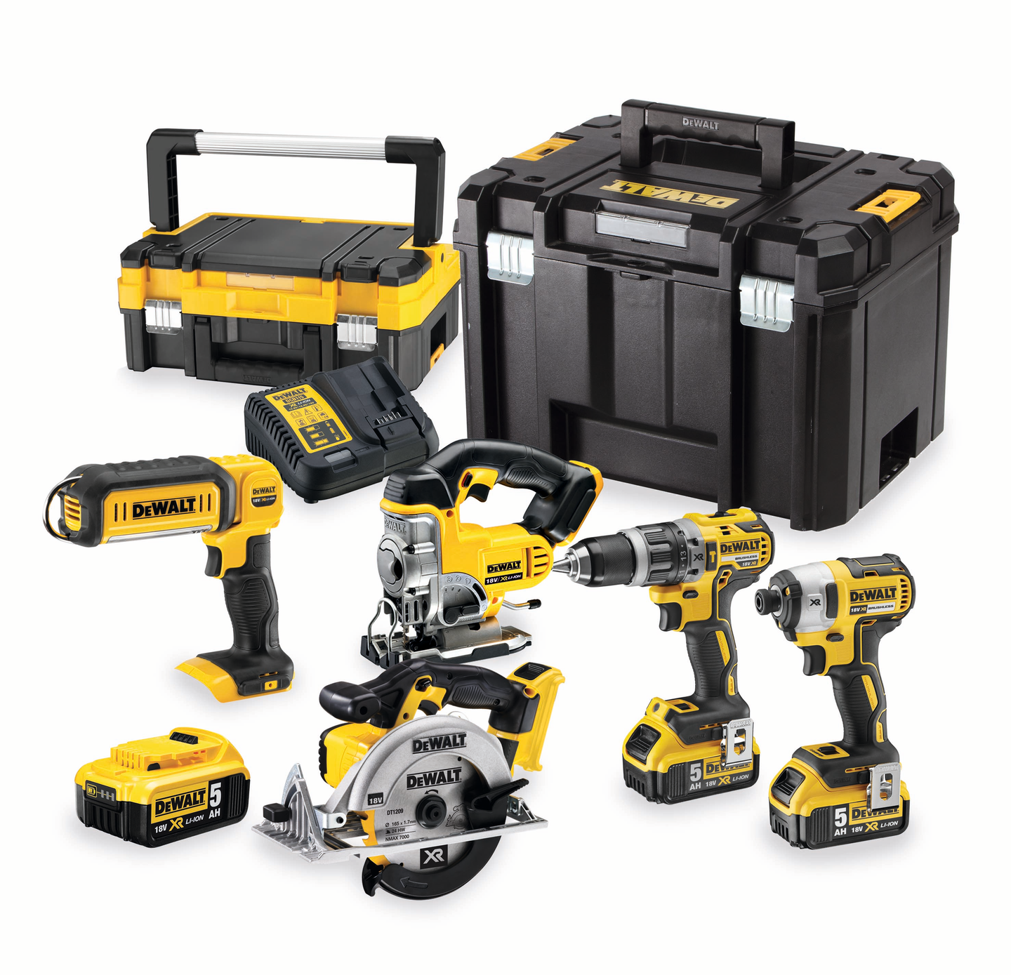 MASKINKIT DEWALT DCK551P3T 18V, ELVERKTYG