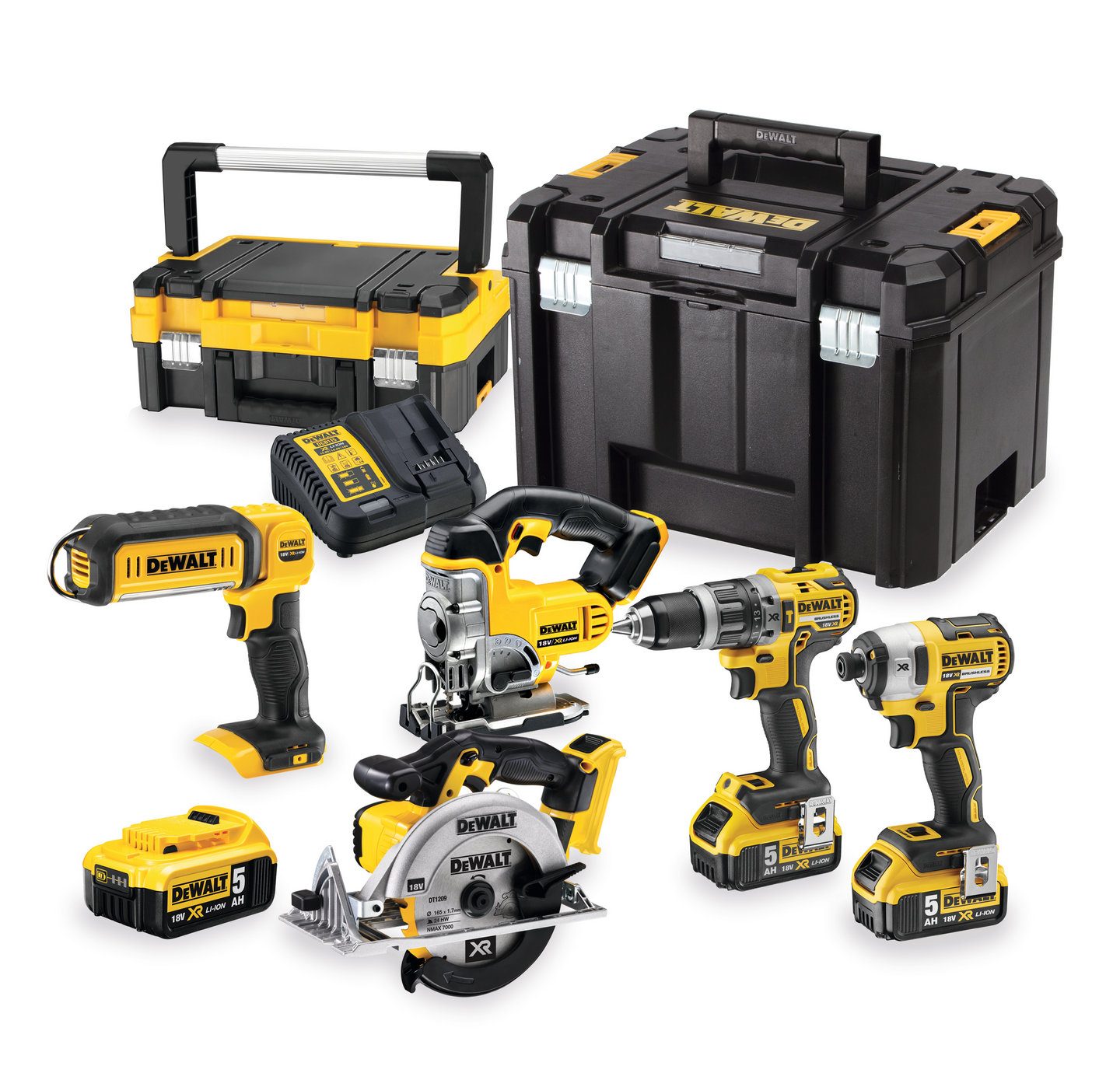 MASKINKIT DEWALT DCK551P3T 18V, ELVERKTYG
