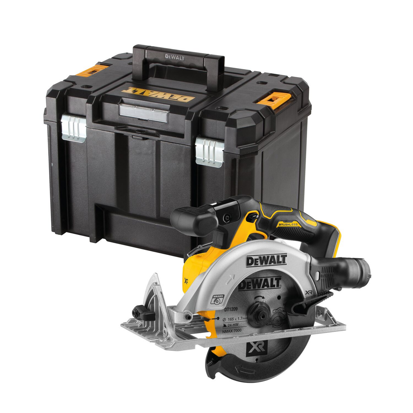 CIRKELSÅG DCS565NT-XJ 18V 165MM DEWALT