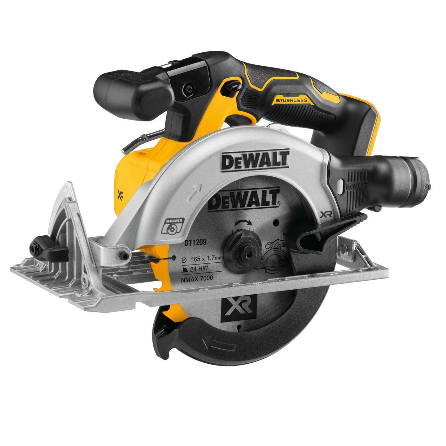 CIRKELSÅG DCS565NT-XJ 18V 165MM DEWALT