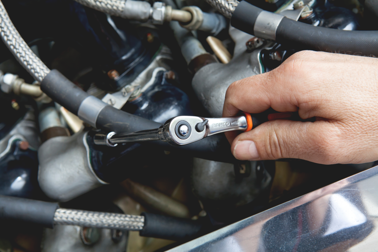 SPÄRRHANDTAG SB6950 1/4" 121 MM