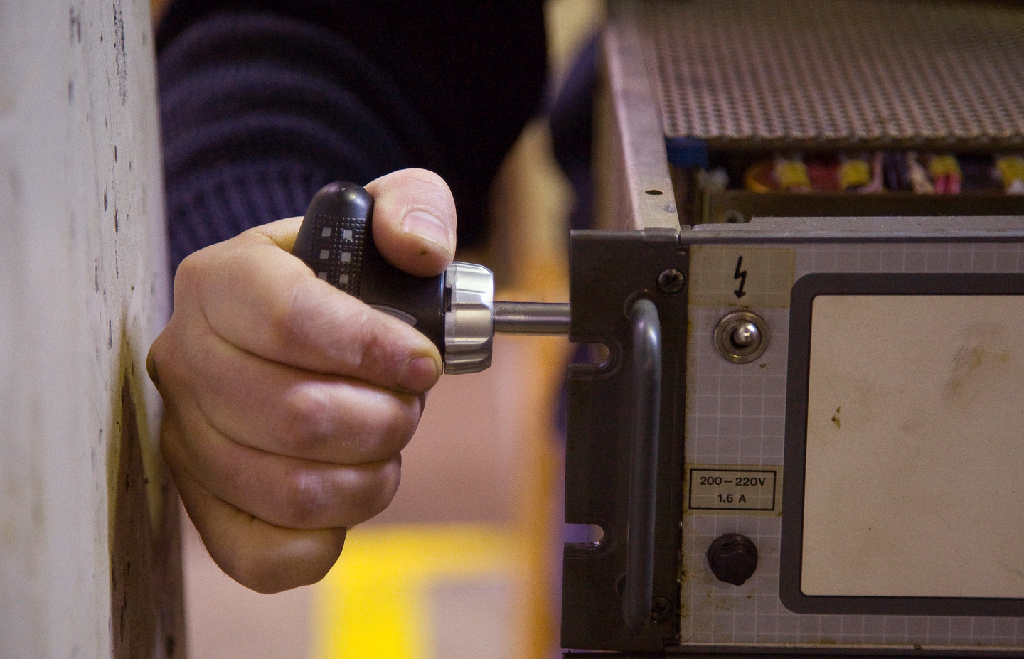 SPÄRRSKRUVMEJSEL KORT T-HANDTA 1/4" FÖR BITS 808050TS