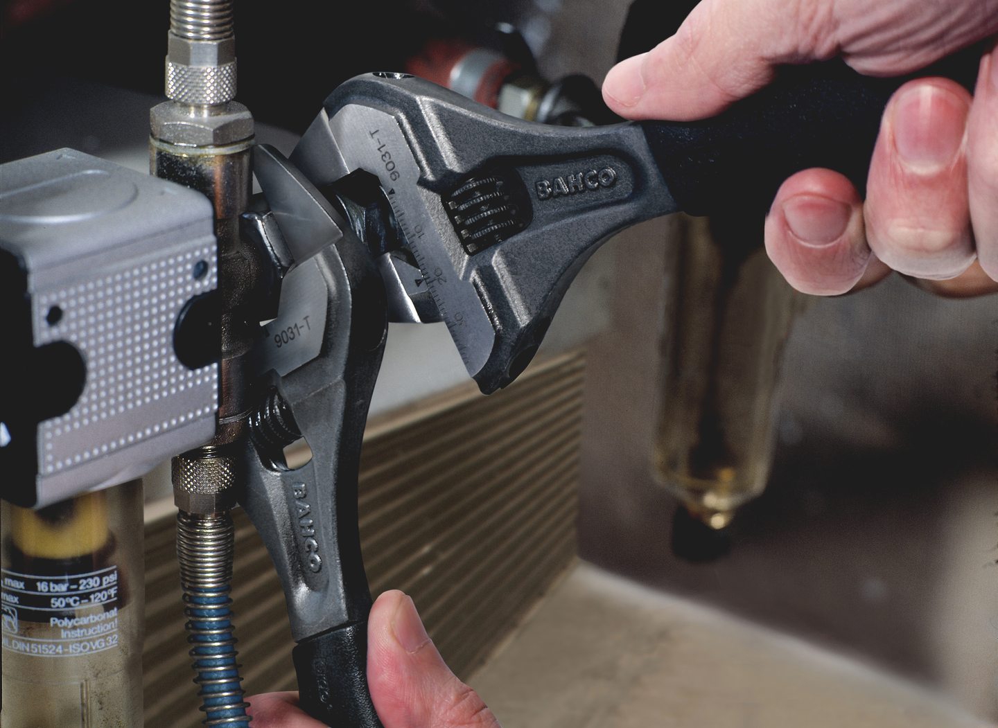 SKIFTNYCKEL 9031 ERGO  8" TUNN FOSFATERAD 38X218 MM 9031-T