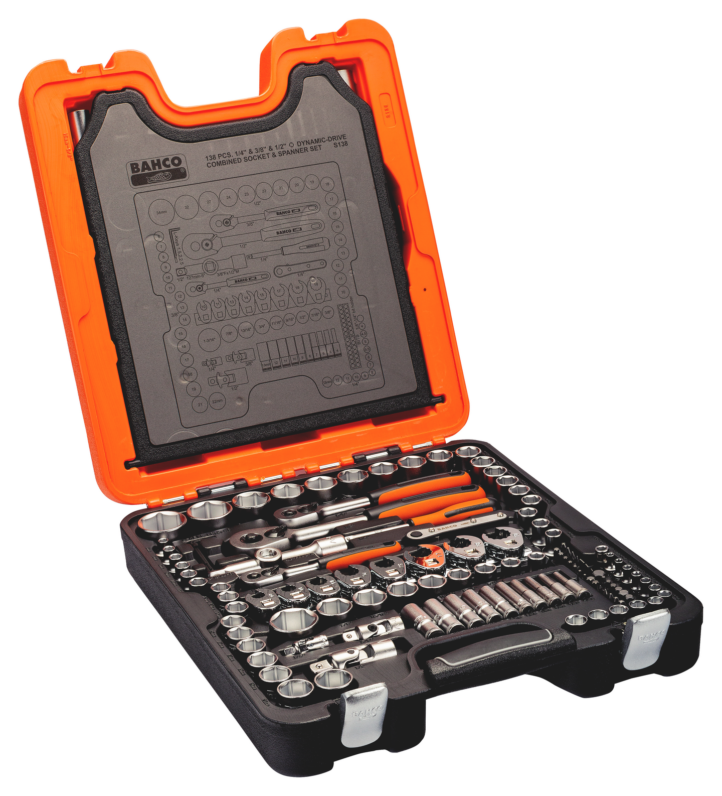 HYLSNYCKELSATS BAHCO 1/4-3/8-1/2, 1/2T