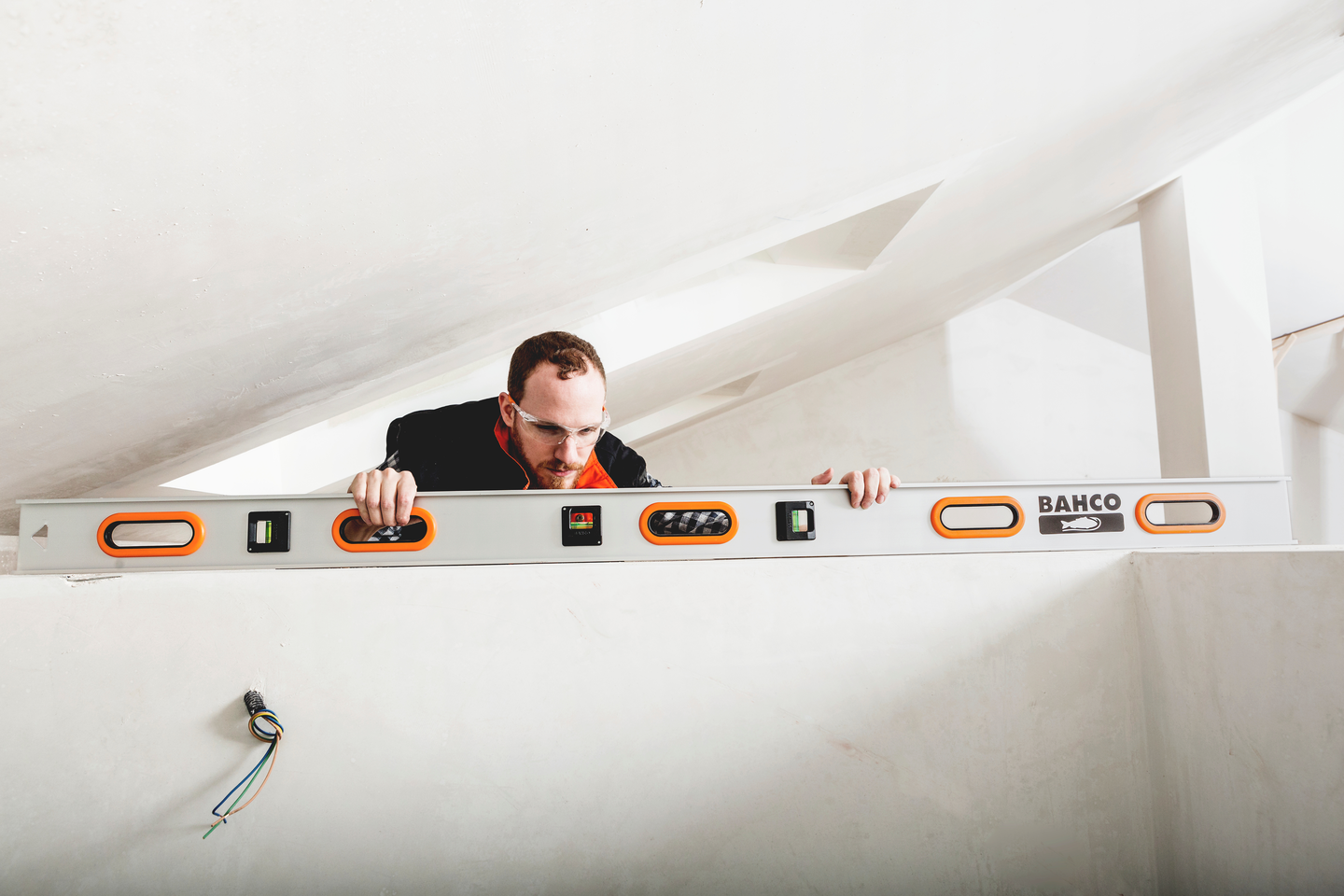 RÄTSTEGE 1800MM  BAHCO VATTENPASS