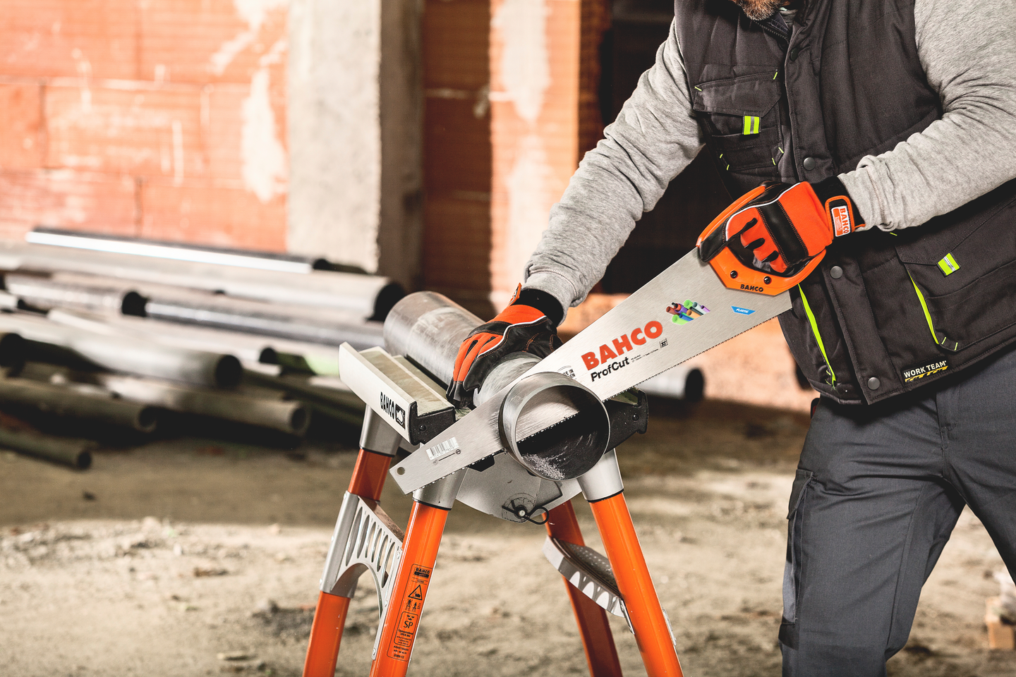 HANDSÅG FÖR PLASTMATERIAL 550 MM 11/12T PC-22-PLC