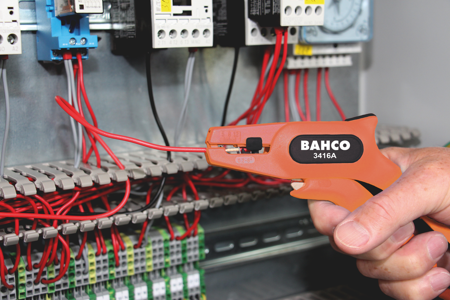 Kaapelinkuorintapihdit Bahco automaattiset 0,2-6mm