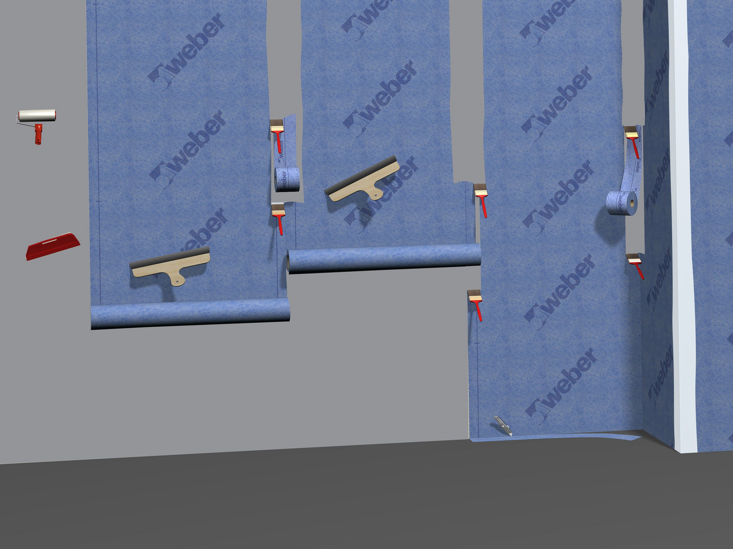 TEC FOLIE OCH SKARVLIM  5KG ÅTG. 0,6KG/M² TÄTSKIKT