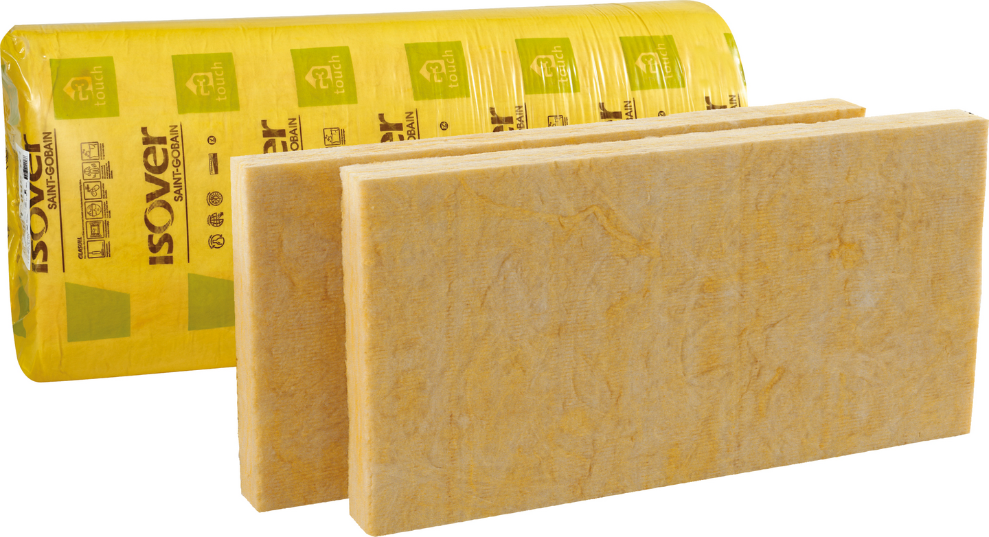 STÅLREGELSKIVA ISOVER 35 C600 120MM, 1210X605X120 5,856M² 20SÄC/PAL