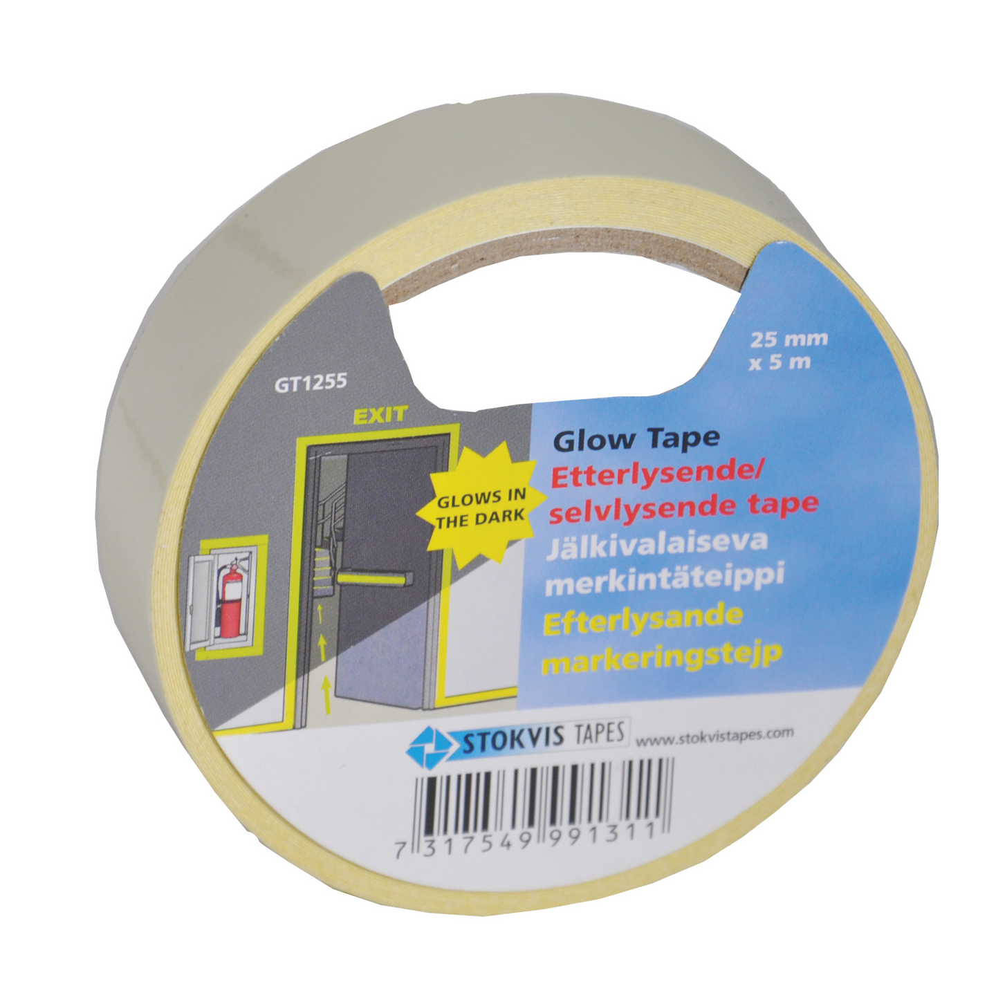 MARKERINGSTEJP EFTERLY 25MMX5M