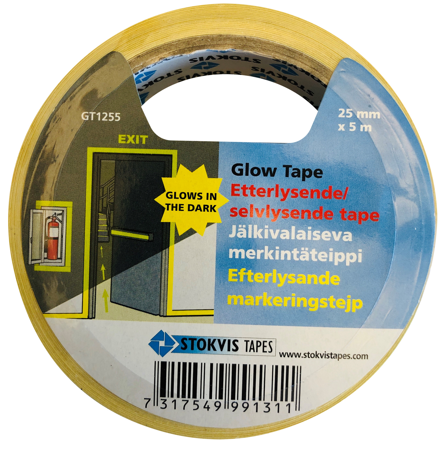 MARKERINGSTEJP EFTERLY 25MMX5M